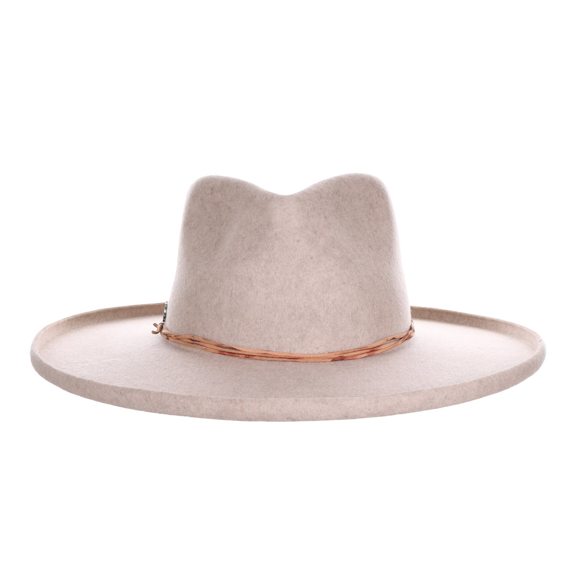 Biltmore Wool Felt Fedora Hat with Feather Trim and Embossed Leather Belt Band Biltmore Fedora - Etsy main image 2