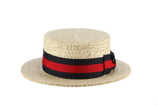 Scala Gondola straw boater hat