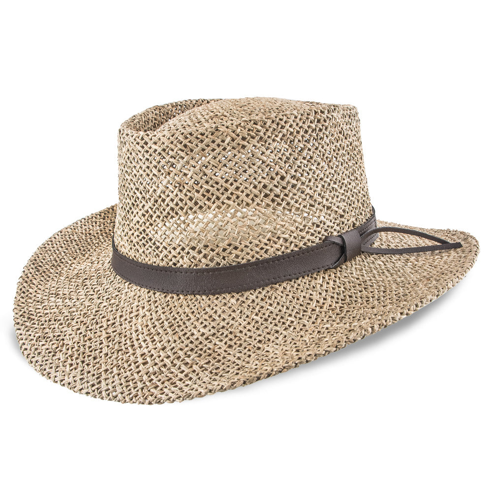 New Arrival - Stetson Gambler Seagrass Golf Hat