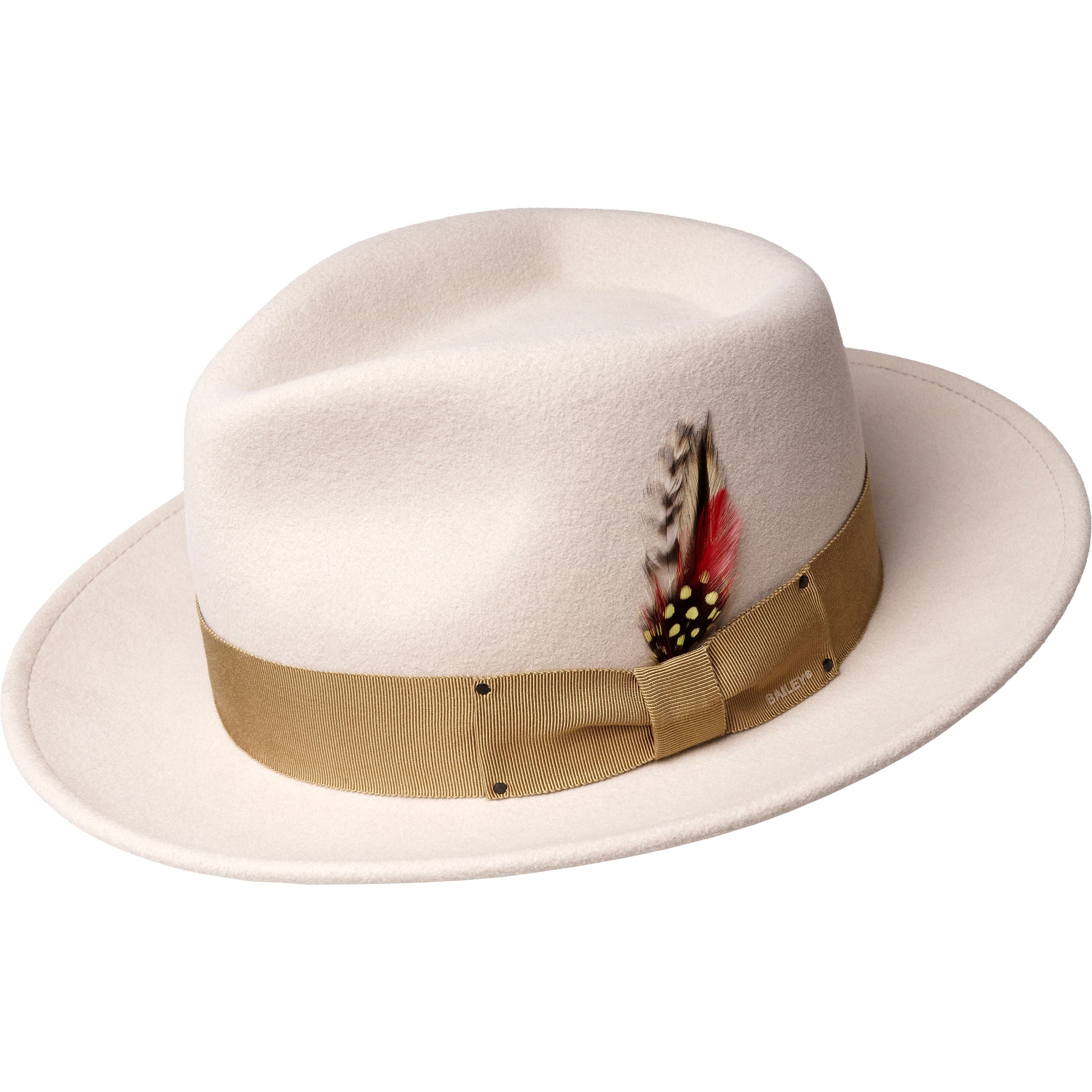 Bailey of Hollywood Cappello Klaxon Pork Pieof Feltro di Lana da Musicista S (54-55 cm) - Nero Bailey of Hollywood Cappello Klaxon Pork Pieof Feltro di Lana da Musicista S (54-55 cm) - Nero
