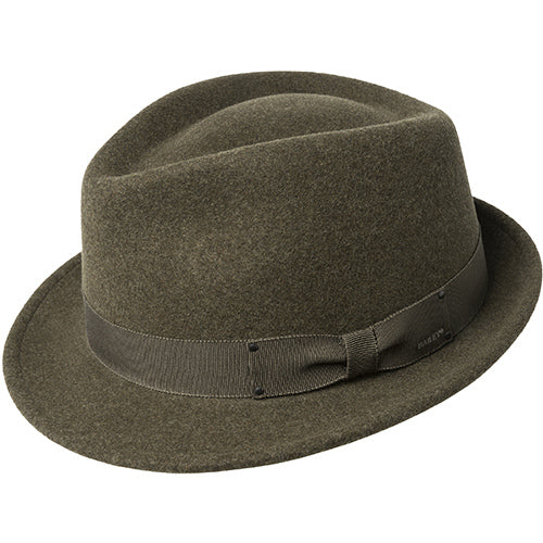 Bailey Of Hollywood Wynn Fedora Hat - Black, 100% Wool LiteFelt, Teardrop Crown - View #7