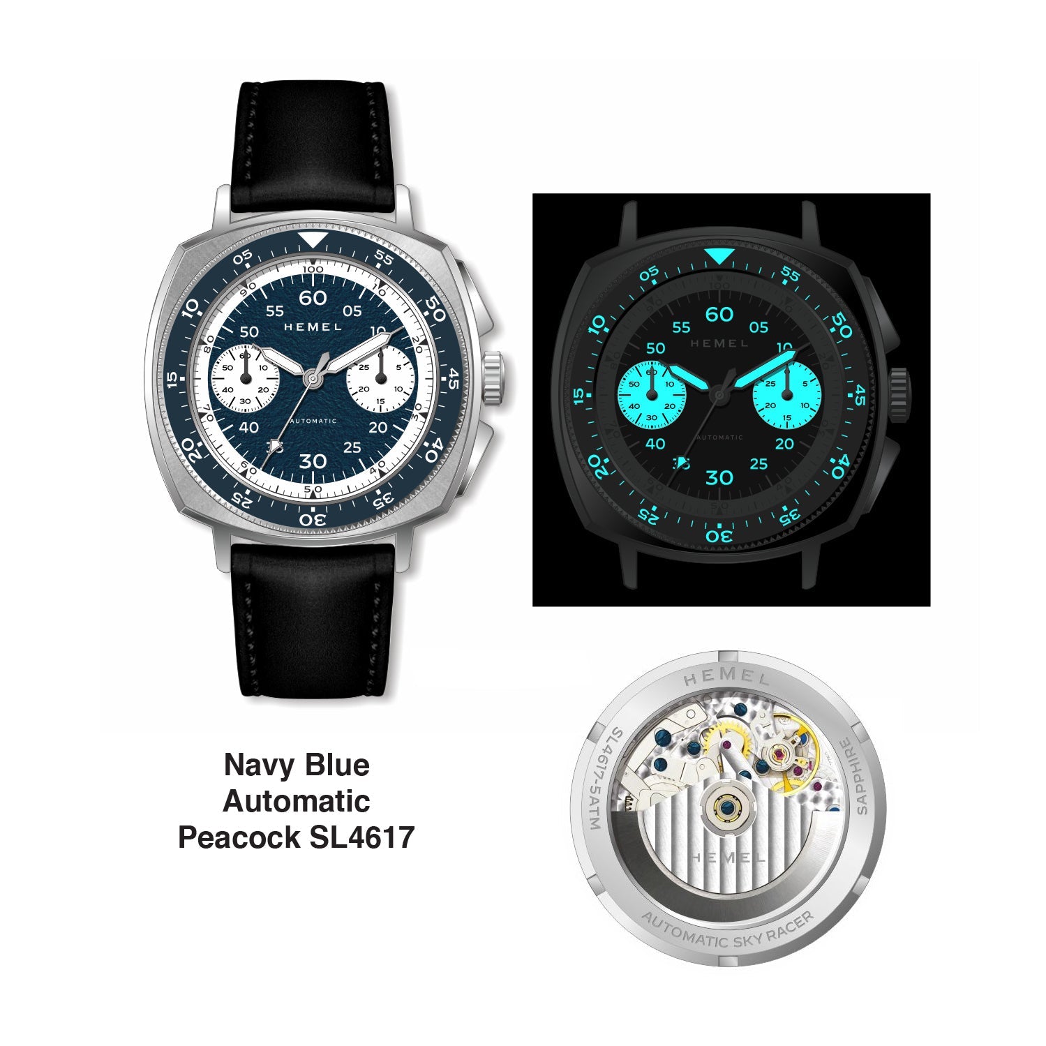 Hemel Sky Racer Automatic Watch – Fedoras.com