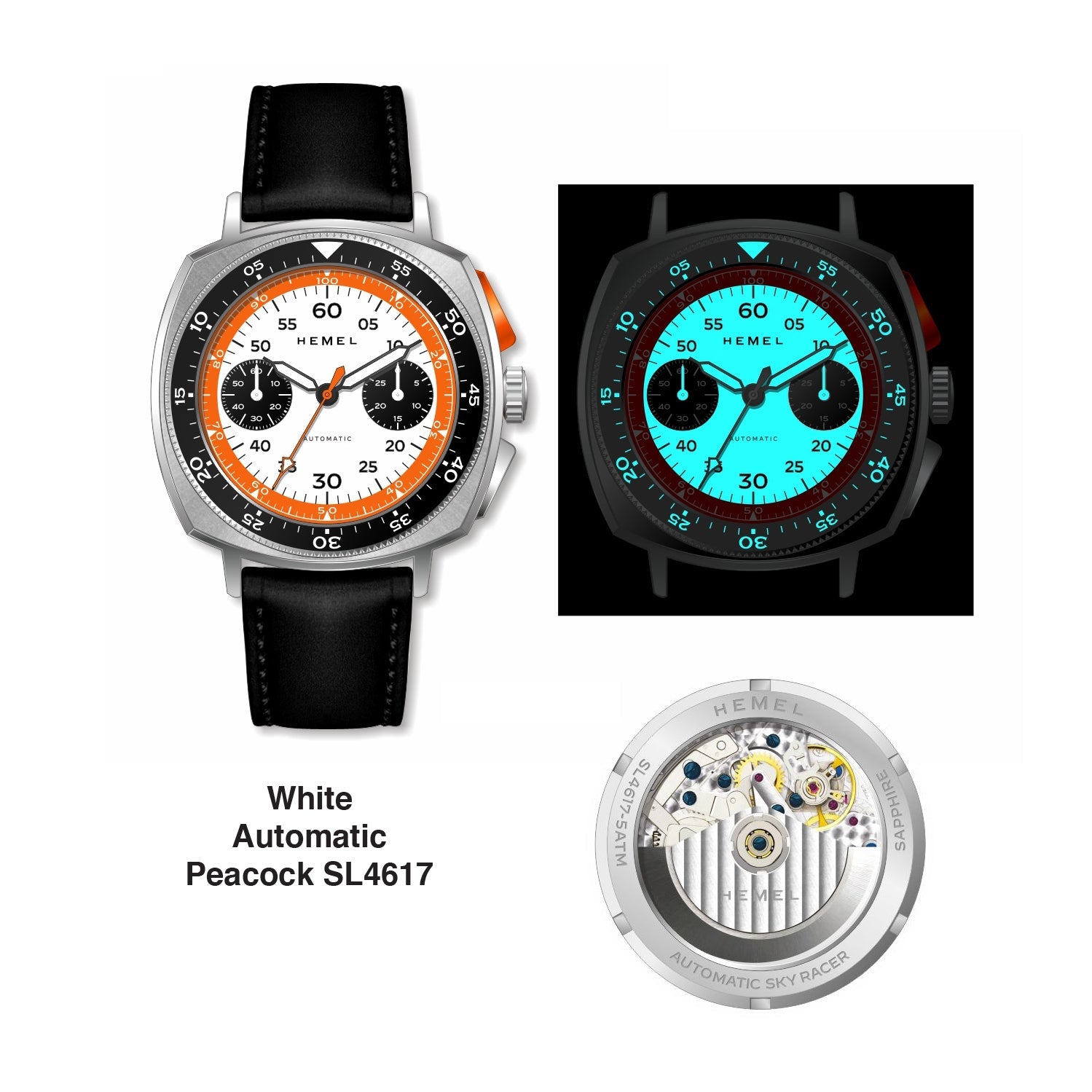 Hemel Sky Racer Automatic Watch – Fedoras.com