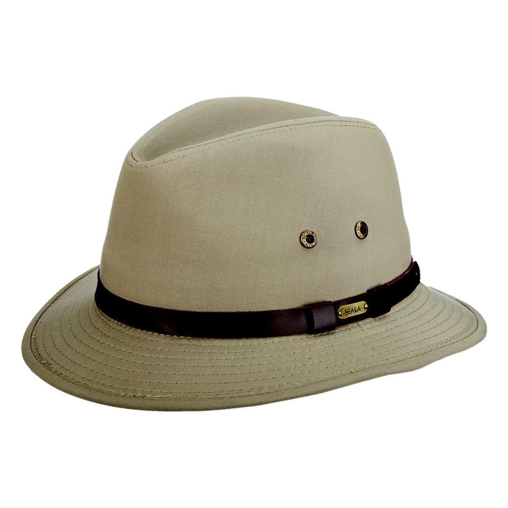 Scala Gable Cotton Fedora Hat – Fedoras.com