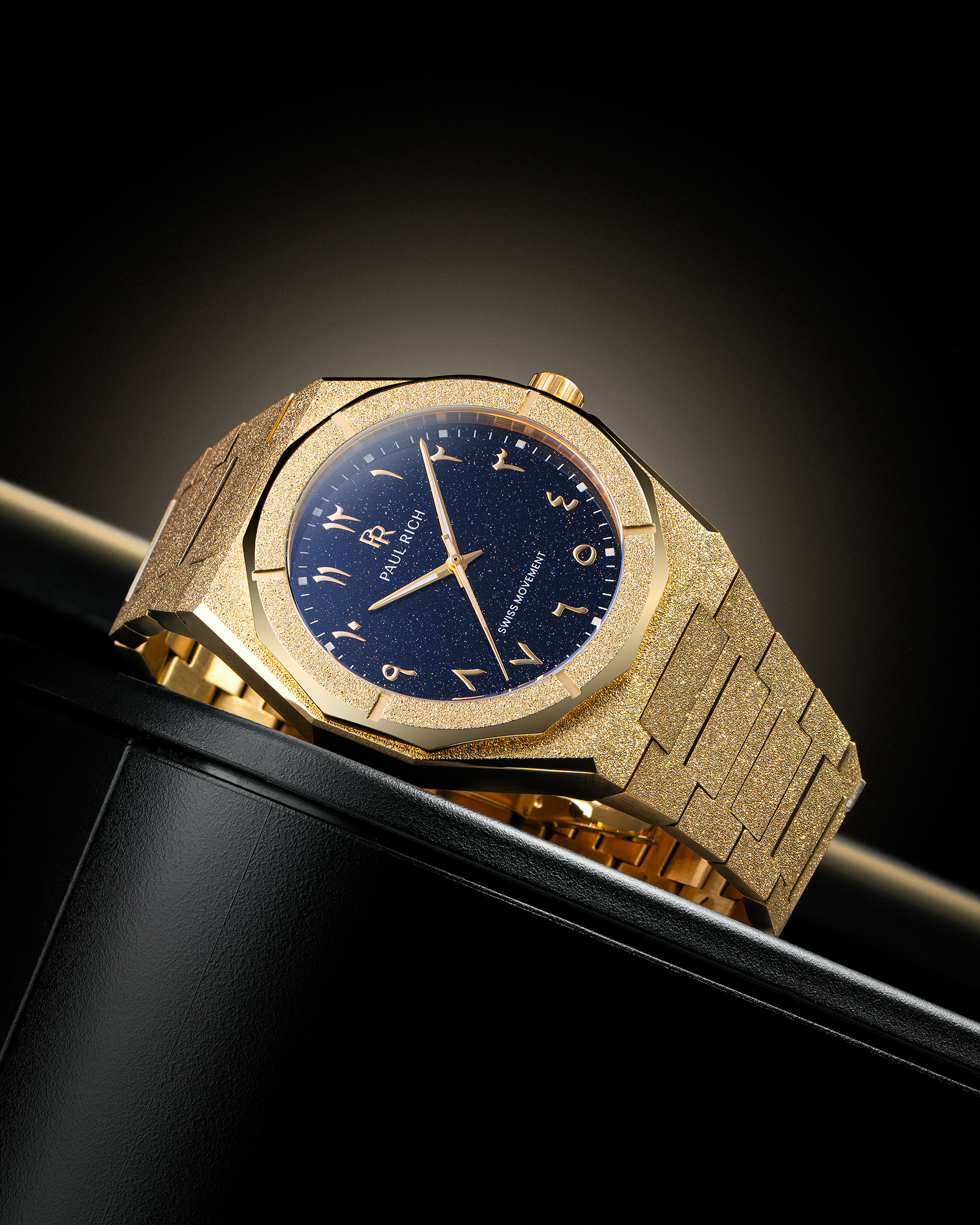 Paul Rich Frosted Star Dust II Watch - Desert Gold – Fedoras.com