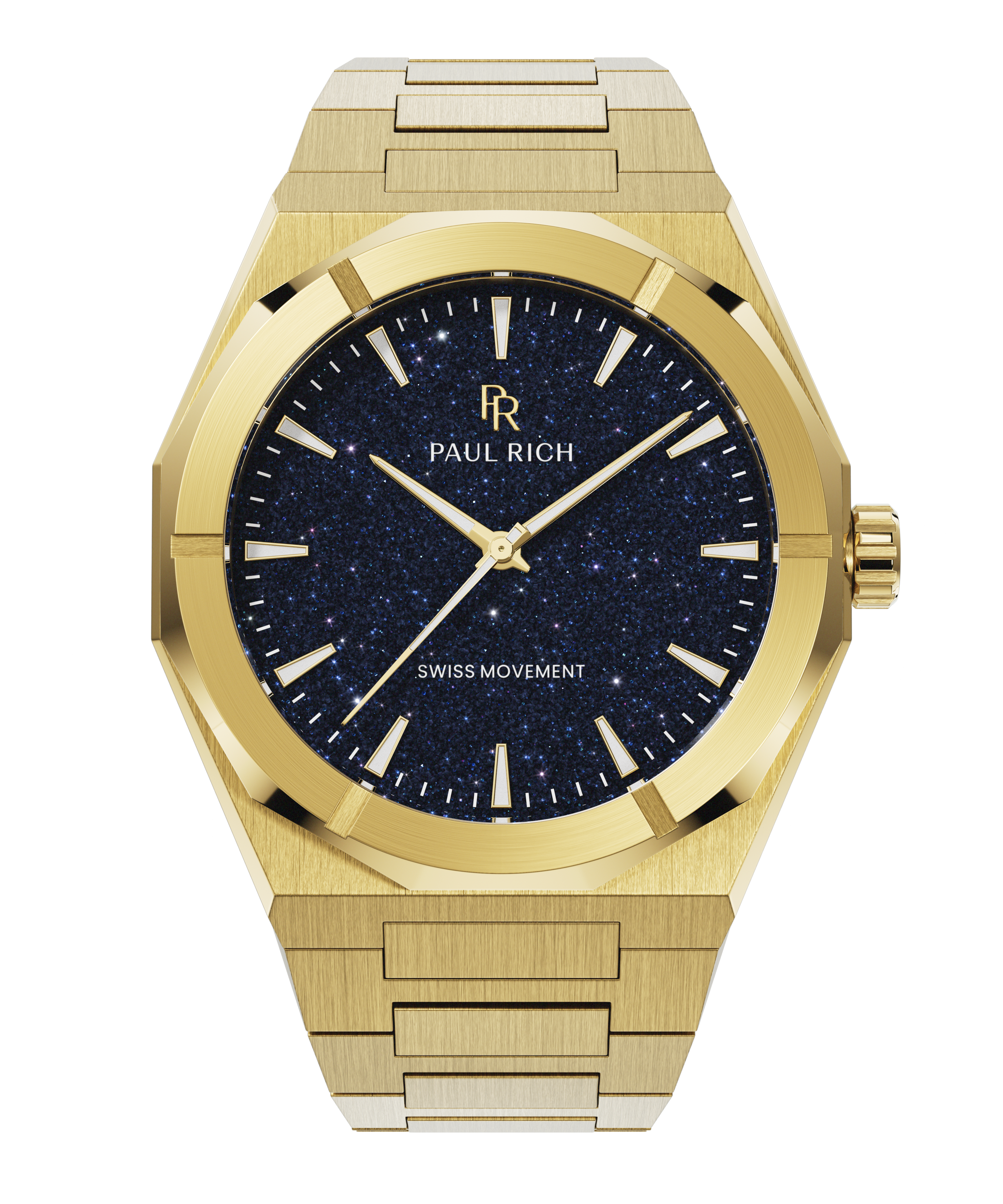 関税/送料込み【PAUL RICH】フロステッドスターダストウォッチ Paul Rich Stardust Gold Paul Rich Men Luxury Metal Watch