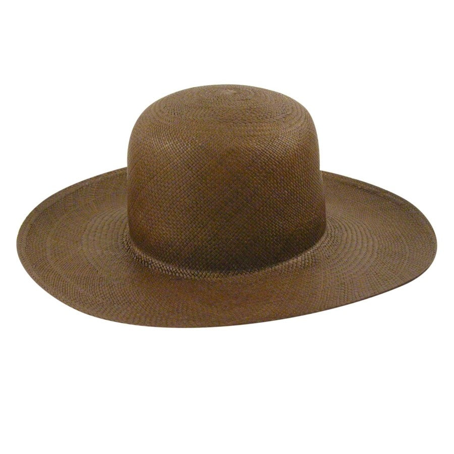 Pantropic Women\'s Panama Wide Brimmed Hat NWT Brown Winona Packable Panama in Honey main image 4