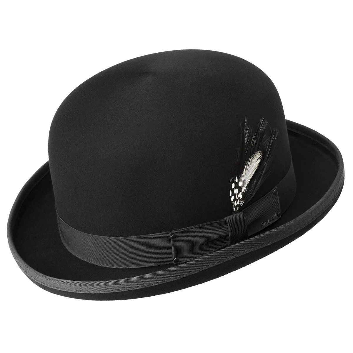 Bailey of Hollywood Derby Wool Bowler – - Main Image