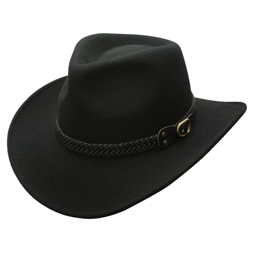 Cov-Ver Wool Felt Outback Hat – Fedoras.com