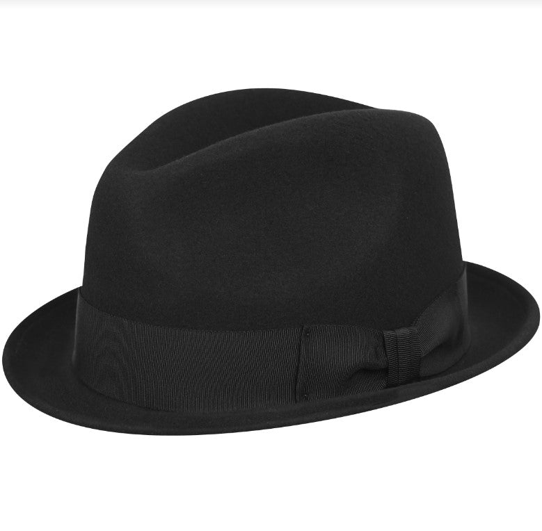 Country Gentleman Floyd Stingy Brim Wool Fedora Hat  display picture 2