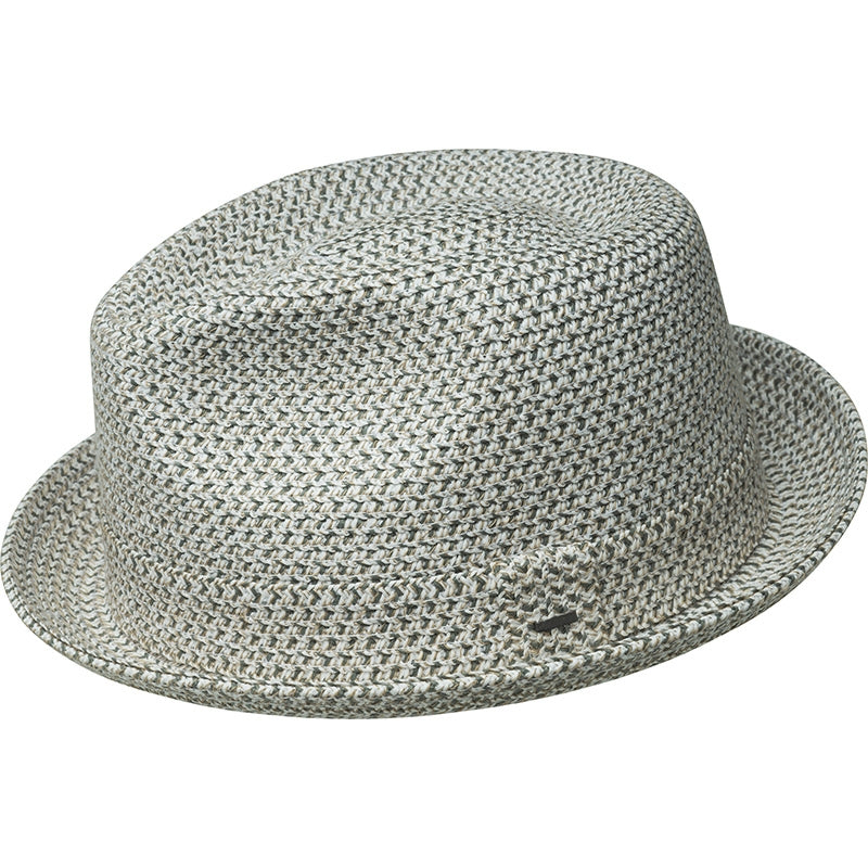 thumbnail image 2 of Bailey Of Hollywood Men's Billy Braided Fedora Trilby Hat - Toyo Straw Braid, Teardrop Crown, 1 5/8" Brim 2 of 4