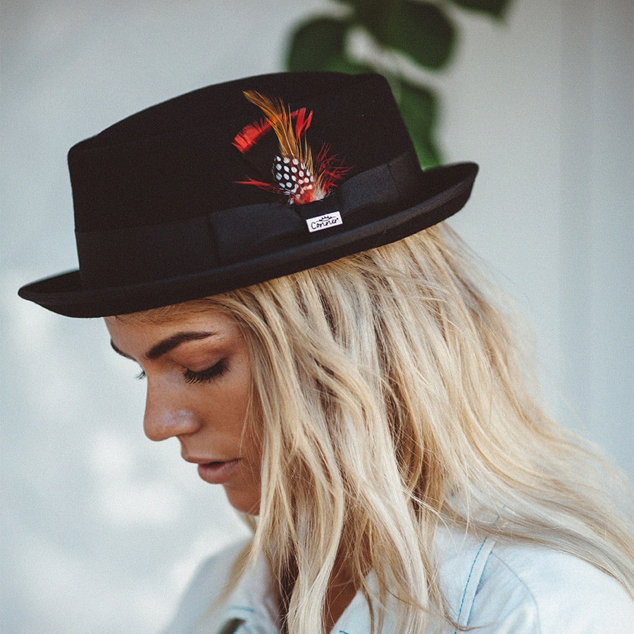 Wool pork pie hat sales