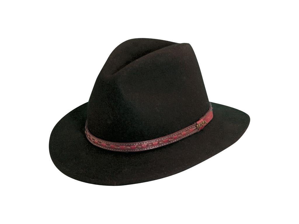 Scala Crushable Wool Felt Sierra Safari Brim – Fedoras.com