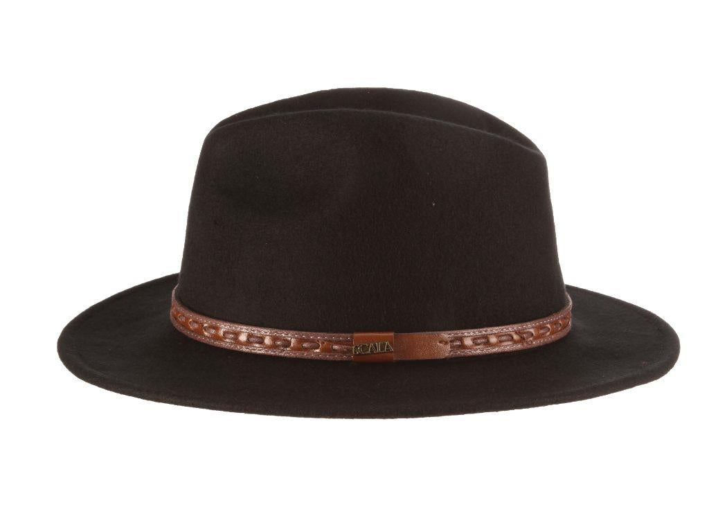 Avala Crushable Wool Felt Sierra Safari Brim/ Large ?? Scala Crushable Wool Felt Sierra Safari Brim – Fedoras.com main image 4