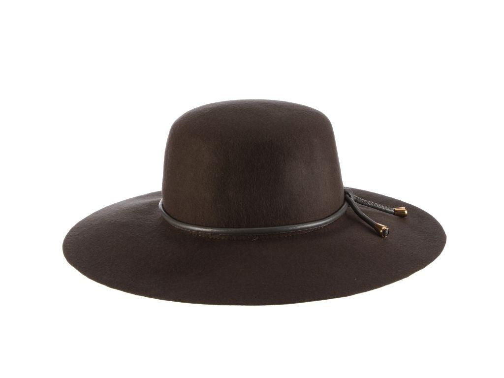 Scala Adelle Crushable Wool Felt Boater – Fedoras.com display picture 1
