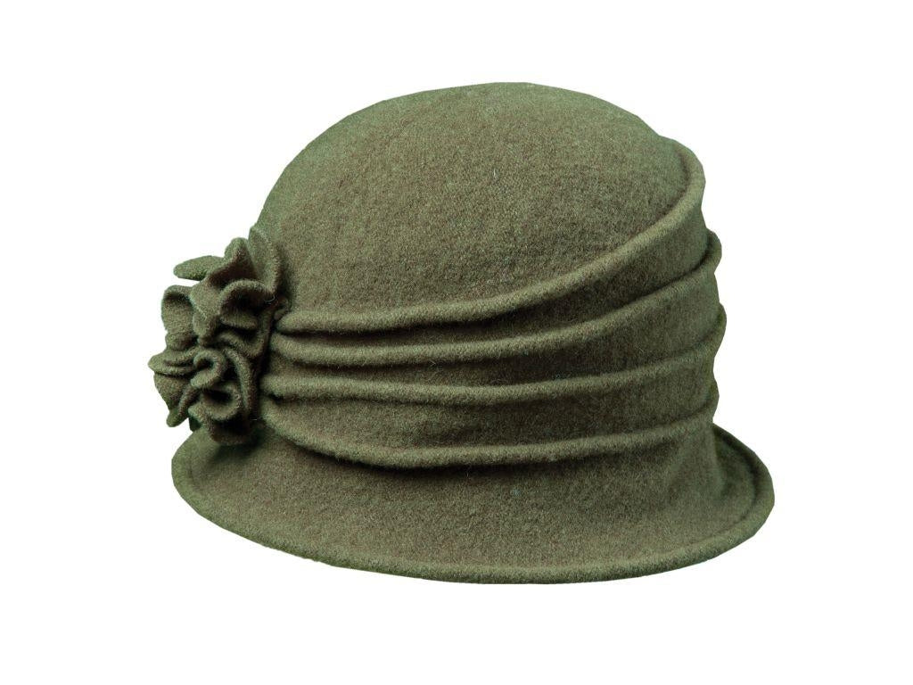 Scala Wool Cloche Bucket Hat Scala Wilma - Womens Wool Felt Cloche Hat | Hatcountry  main image 4