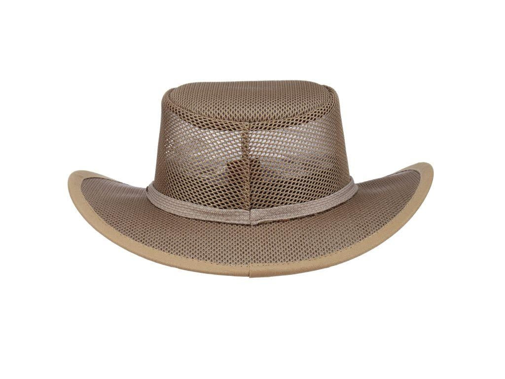 Stetson Mesh Covered Safari Hat, Men's, Size: XL, Natural