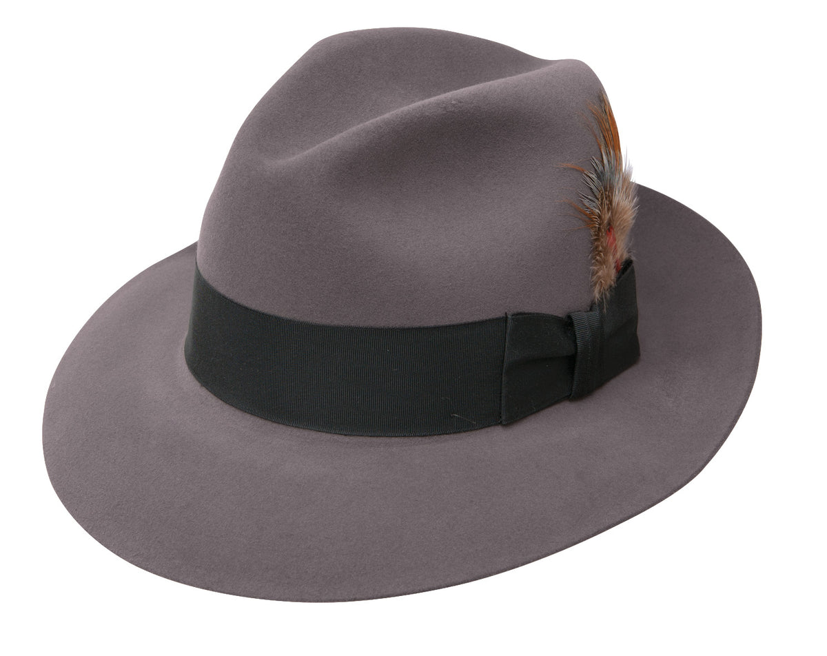 Stetson Temple Fur Felt Fedora – Fedoras.com